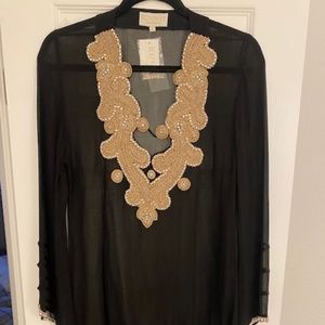 Runway Miami SMALL beach covered up with beading